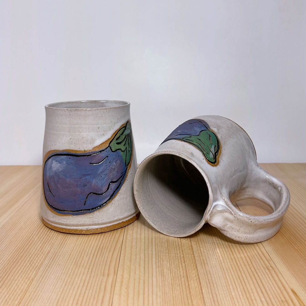 Eggplant Mug