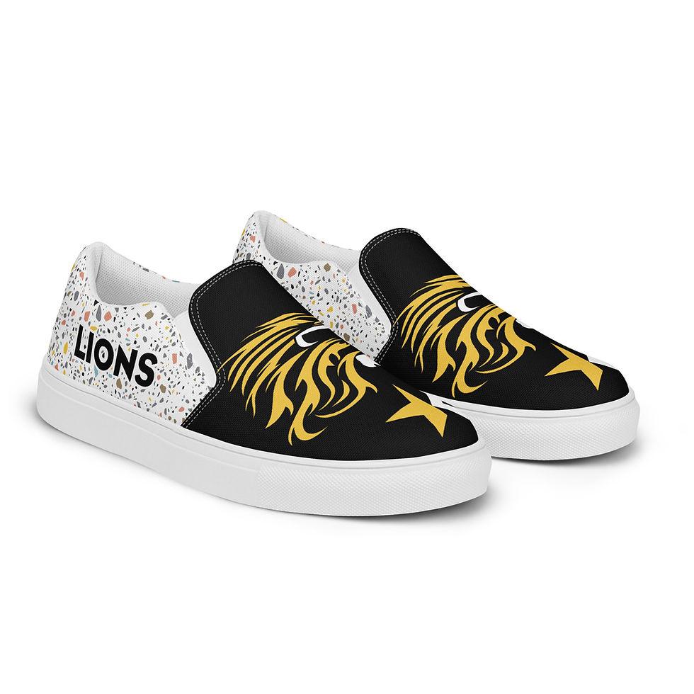 Thumbnail: Women’s Kaufman Lions Slip-On Canvas Shoes
