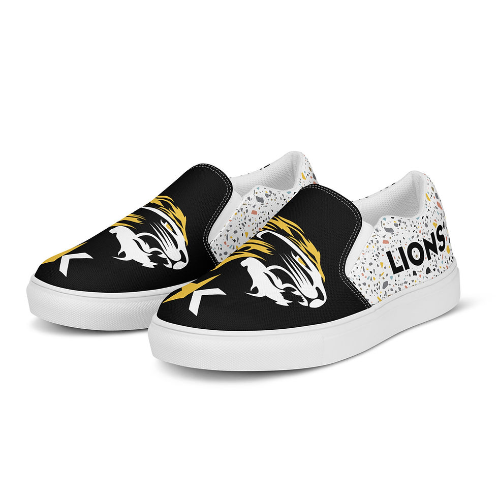 Thumbnail: Women’s Kaufman Lions Slip-On Canvas Shoes