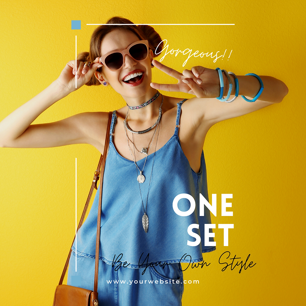 Thumbnail: Summer Fashion Clothing AD Template