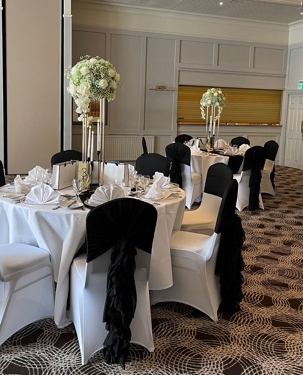 Thumbnail: Elegance Collection Flower Ball High Centrepiece on Plinth