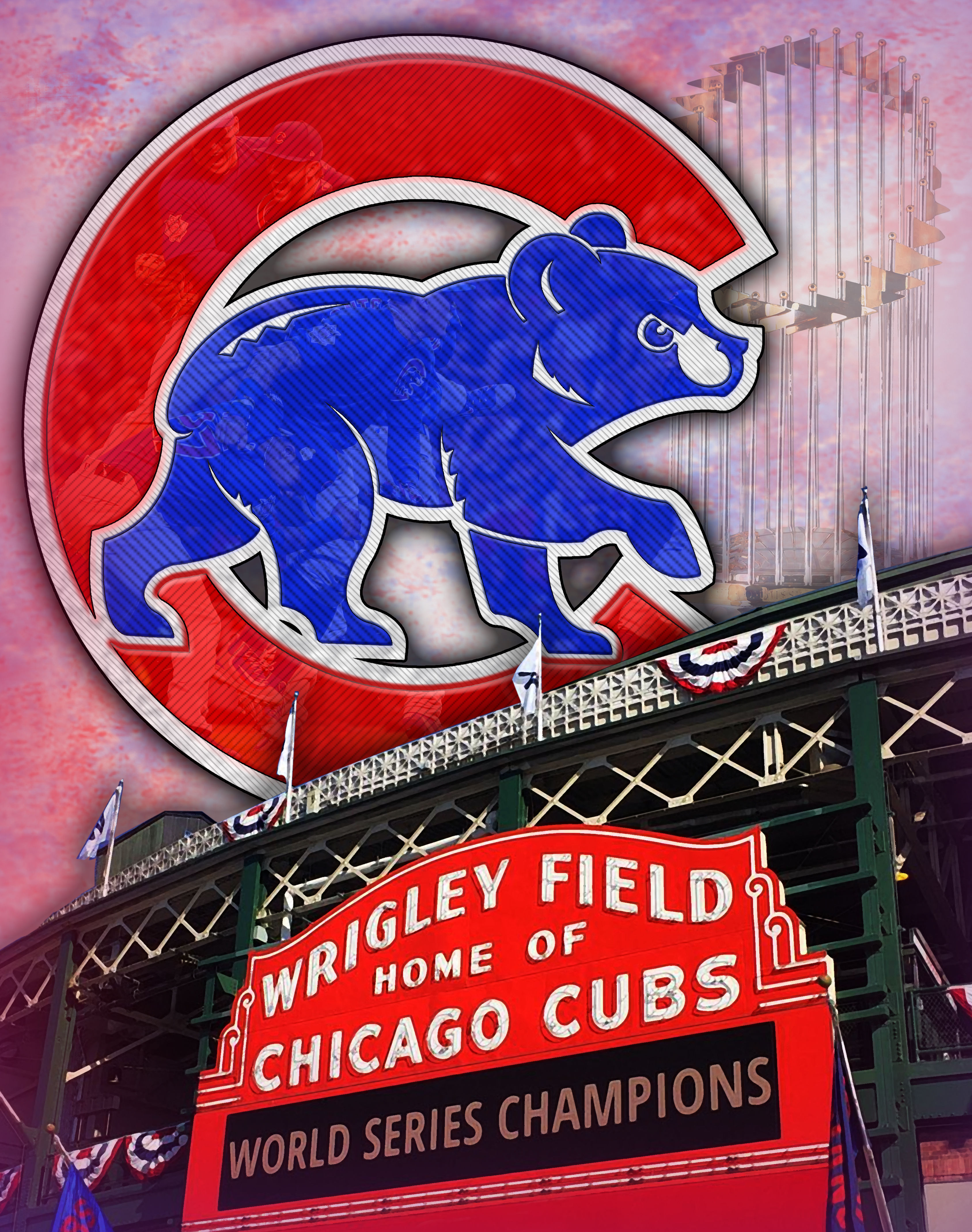 Chicago Cubs Decoprint©