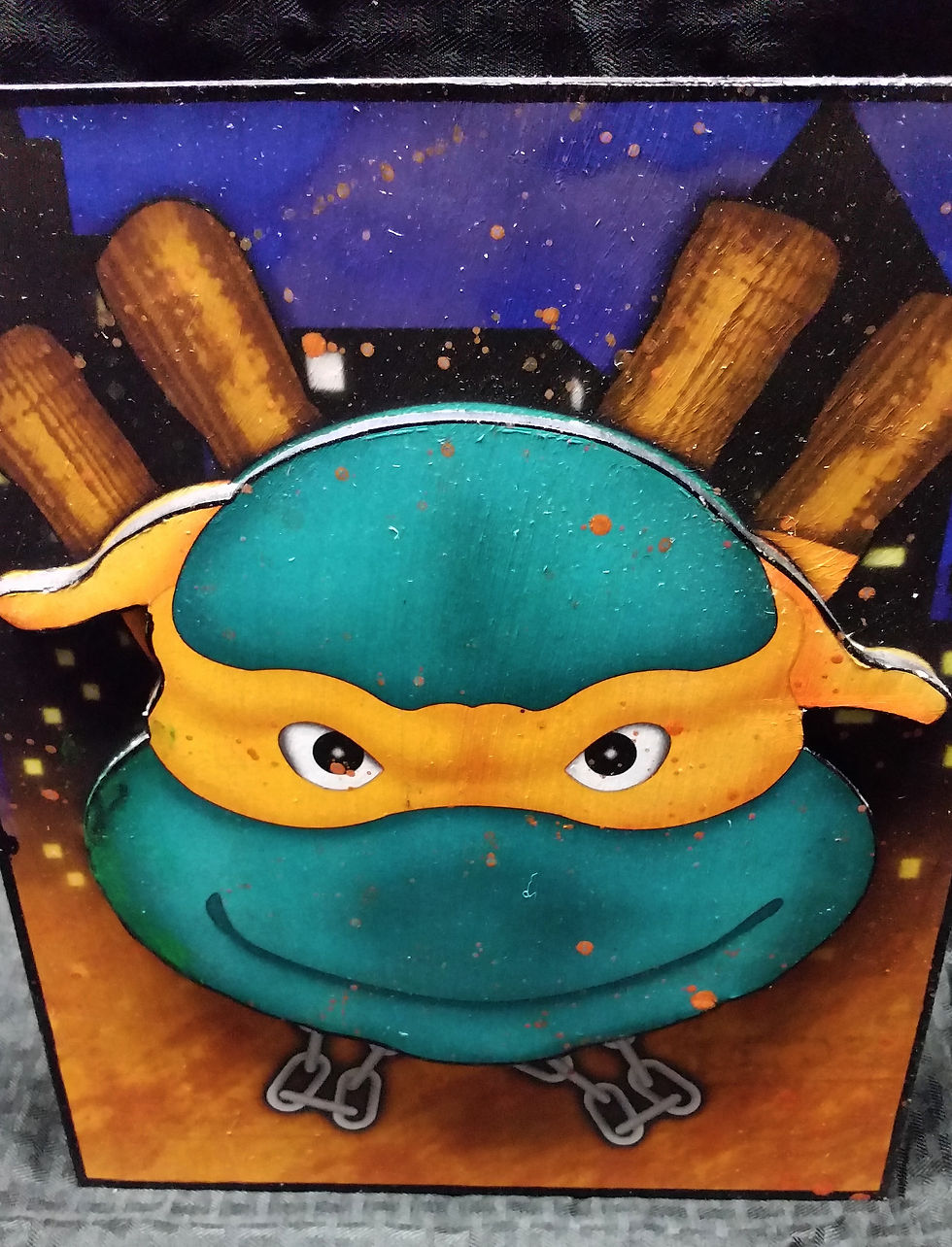 Thumbnail: Teenage Mutant Ninja Turtles Michelangelo Decoprint©