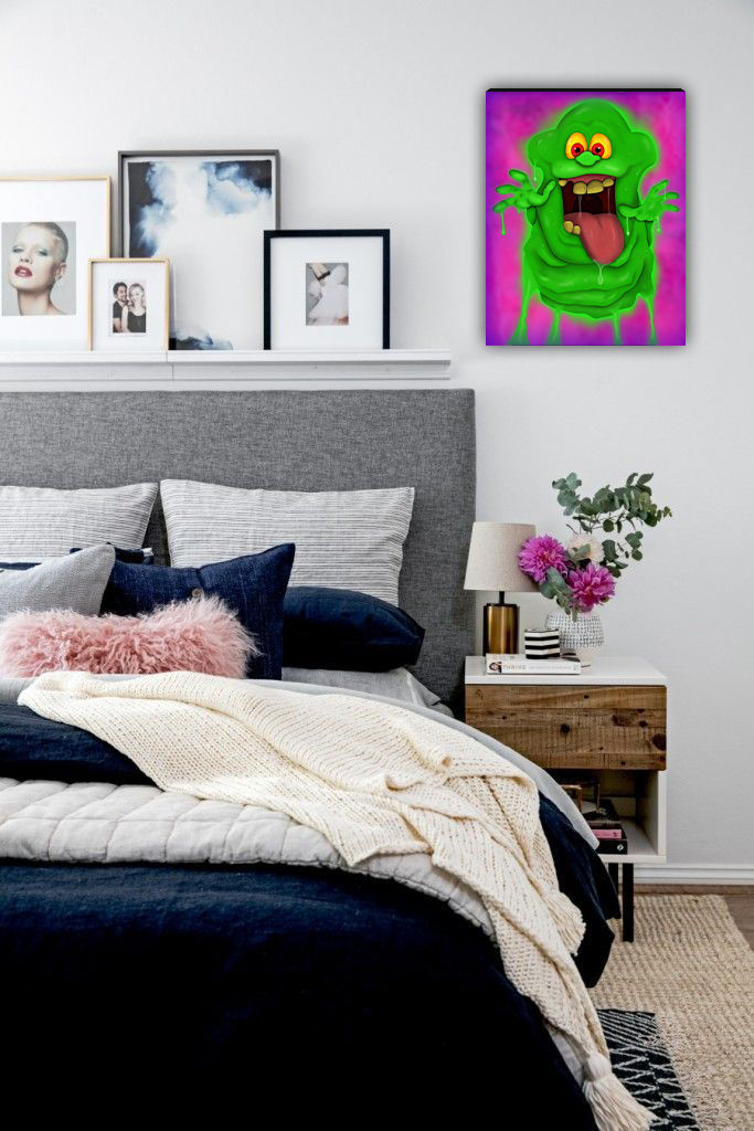 Thumbnail: The Real Ghostbusters Slimer Decoprint©