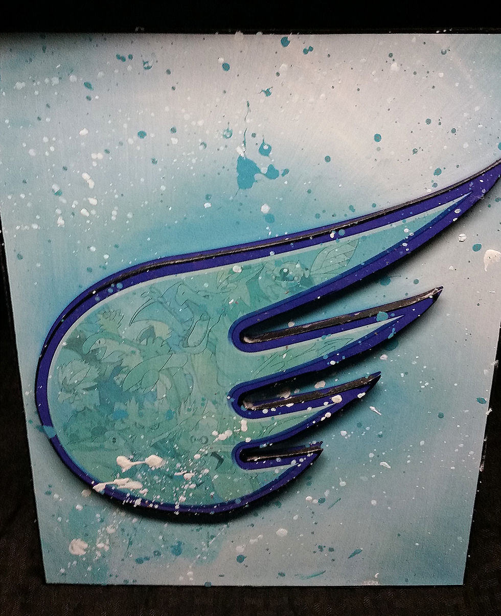 Thumbnail: Pokemon Flying Type Emblem Collage Decoprint©