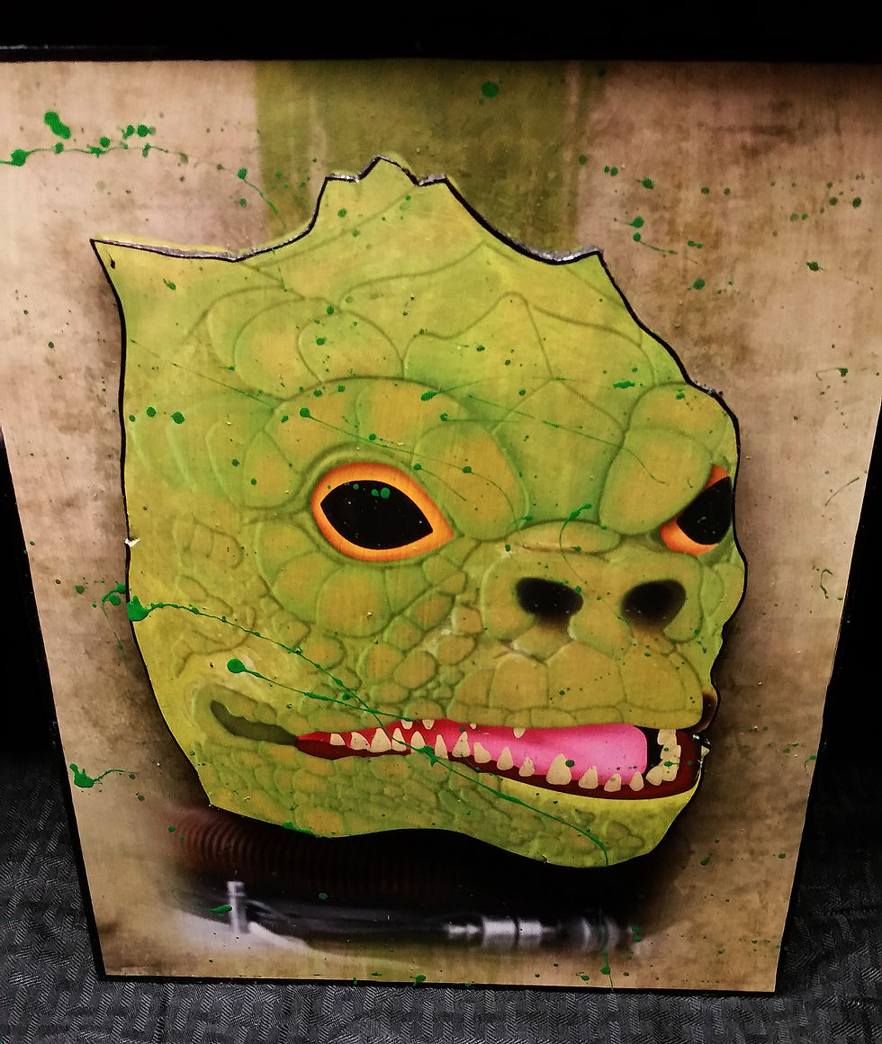 Thumbnail: Star Wars Bounty Hunters Bossk Decoprint©