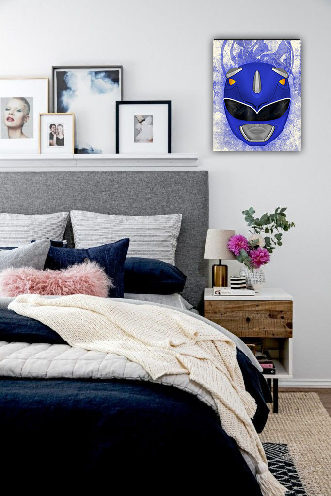 Thumbnail: Mighty Morphin Power Rangers Blue Ranger Decoprint©