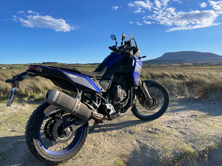 Yamahas' tenere in the wild