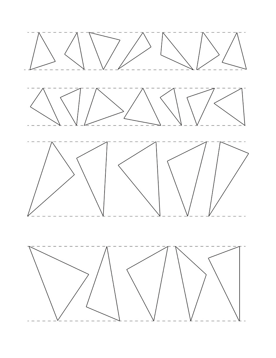 Drawing Triangles website