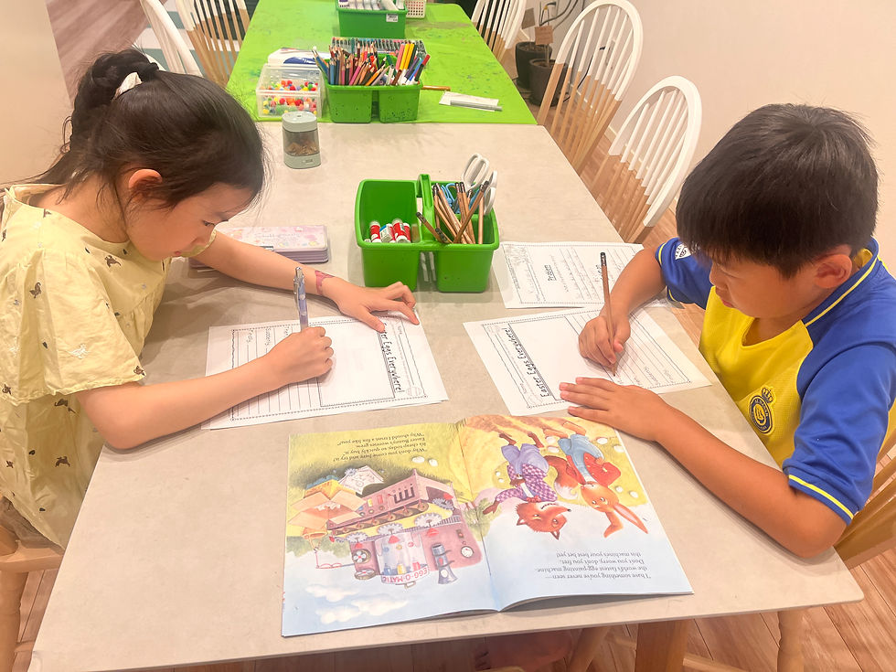 Little Writers (K5 - G1 Students)