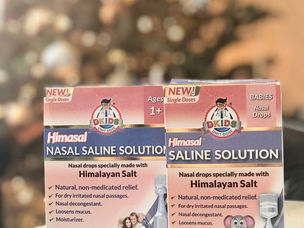 Dr. Kids Natural Nasal Saline Solution - Himalayan Salt