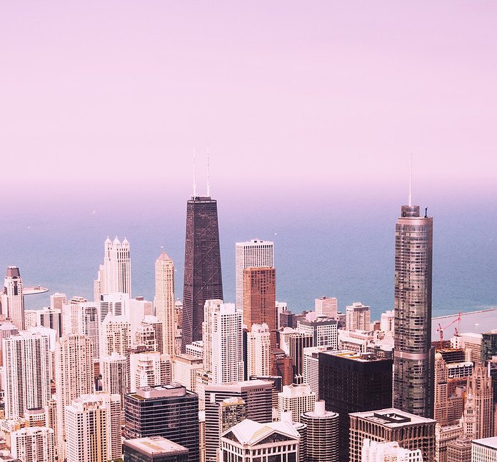 Modern Chicago Skyline