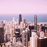 Modern Chicago Skyline