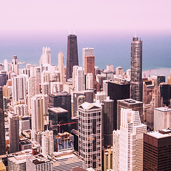 Modern Chicago Skyline