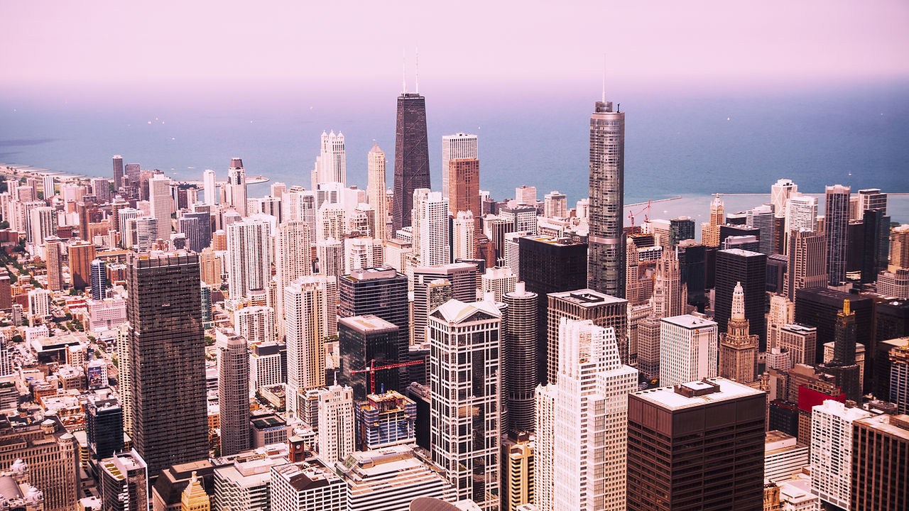 Modern Chicago Skyline