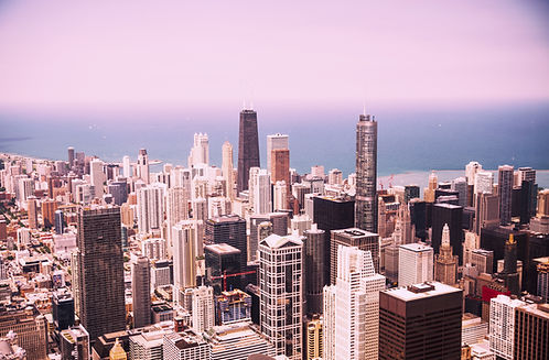 Modern Chicago Skyline