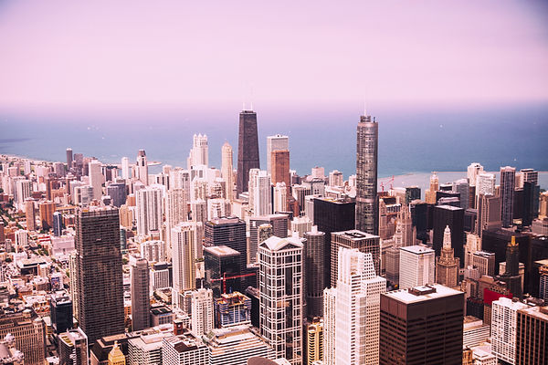 Modern Chicago Skyline