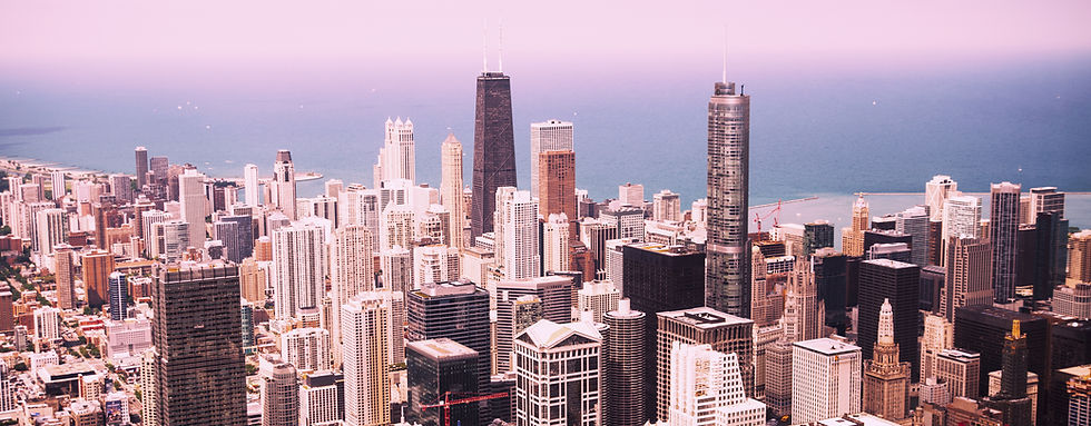 Moderne Chicago Skyline