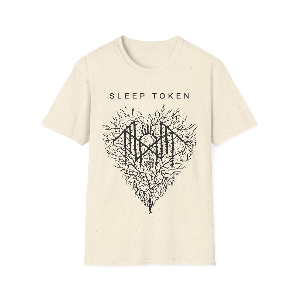 Thumbnail: Sleep Token Even In Acardia Black logo T-Shirt