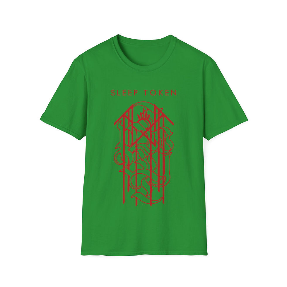 Thumbnail: Sleep Token Music Red Logo T-Shirt