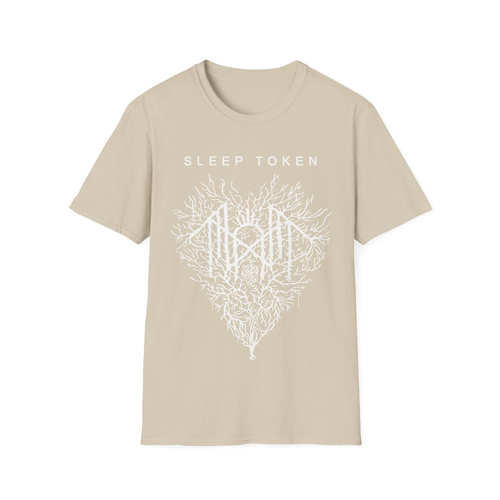 Thumbnail: Sleep Token Even In Acardia White logo T-Shirt