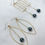 Thumbnail: Tahitian Pearl Strand with Rectangle Hoop
