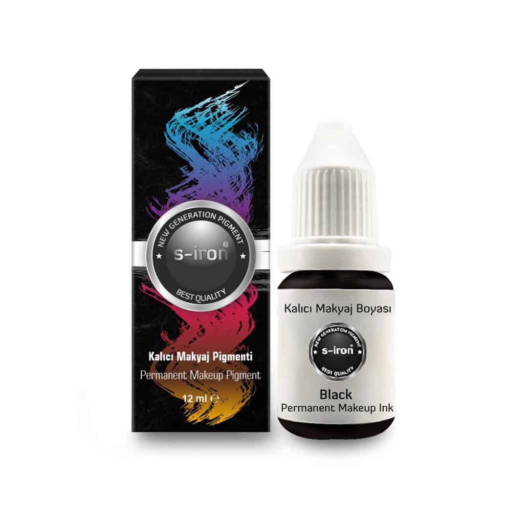 Kalıcı Makyaj Eyeliner Boyası Black 12ml