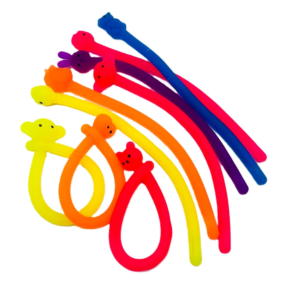 stretchy noodle bracelet