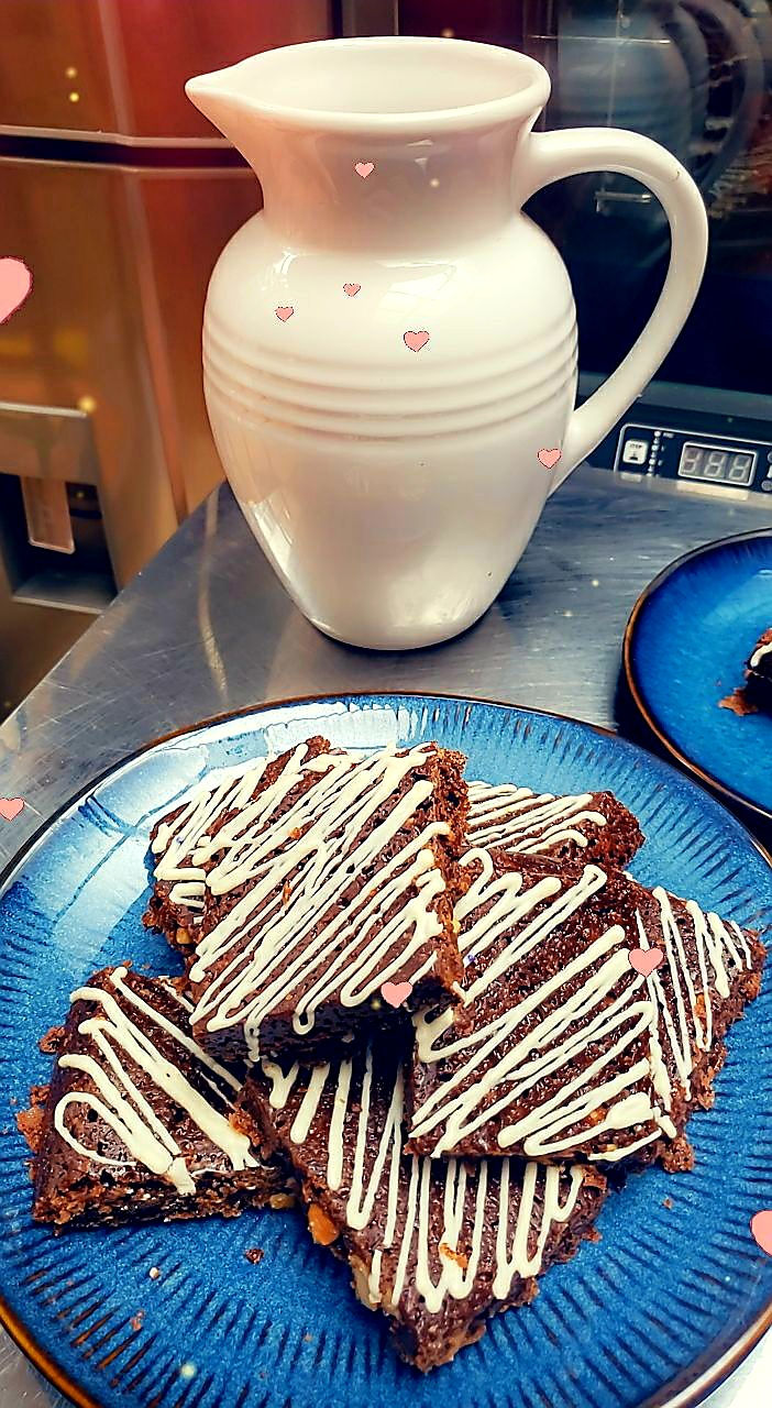 Miniatura: Brownies veganos