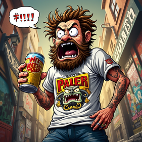A Cartoon Image Of A 20-something Man With A Rude,.png