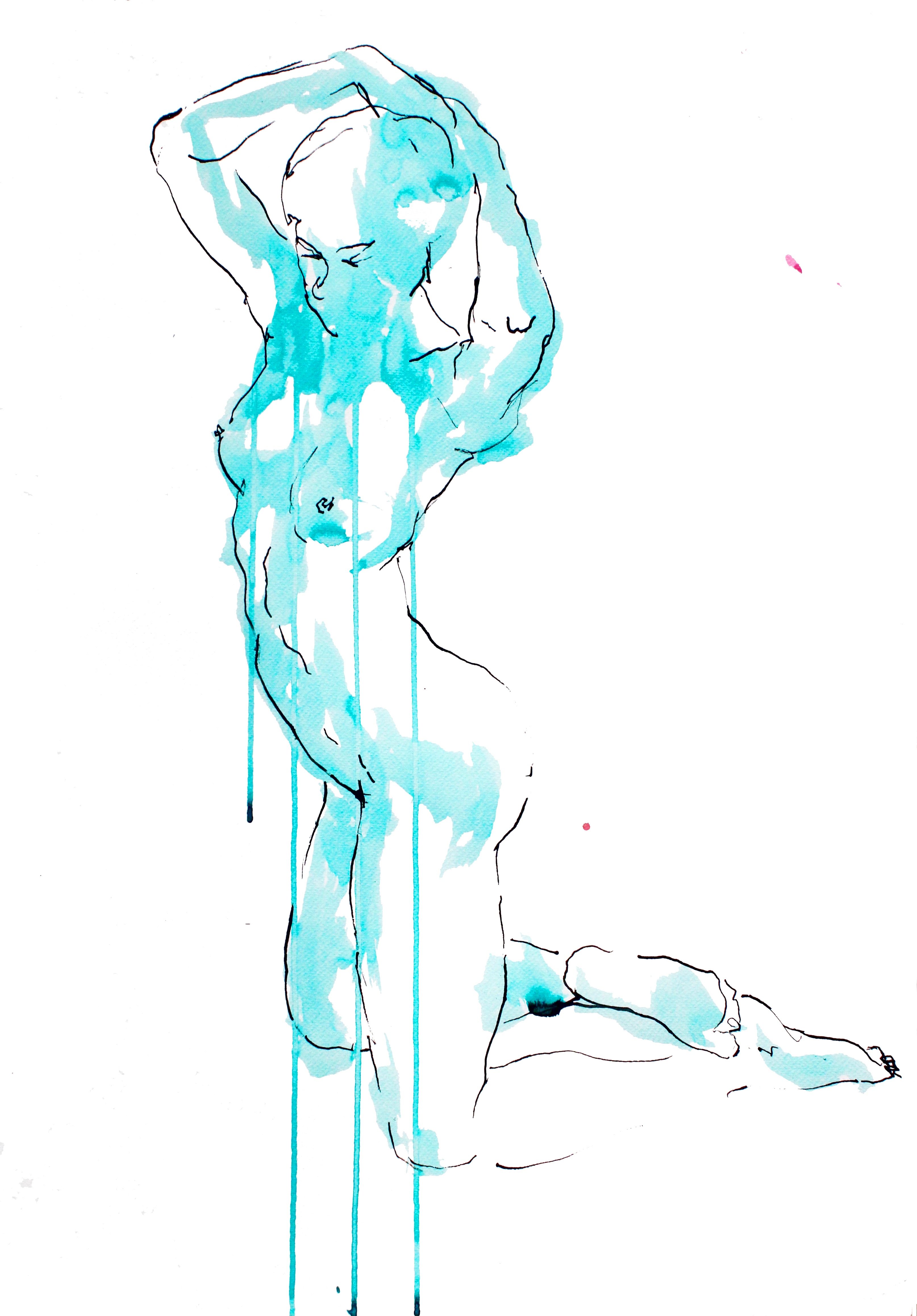 Cyan Cascade