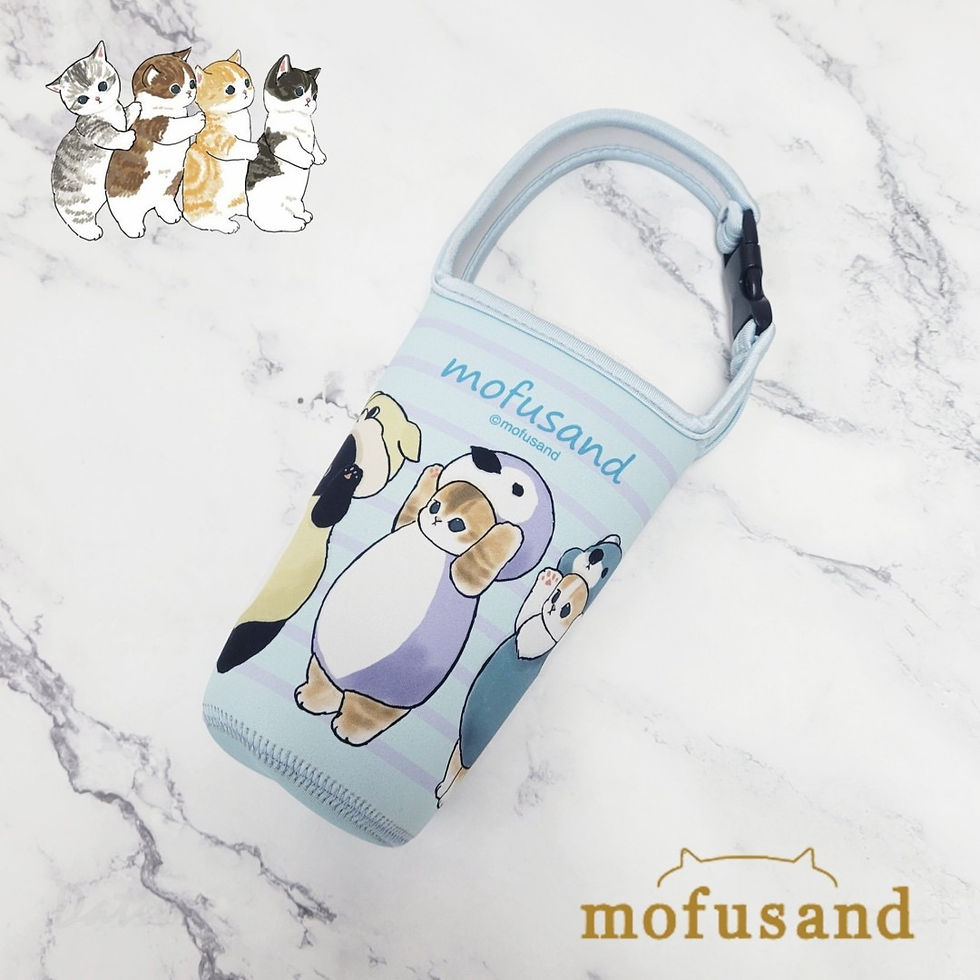 縮圖：🇹🇼 潛水布水壺袋 - MOFUSAND 正版授權