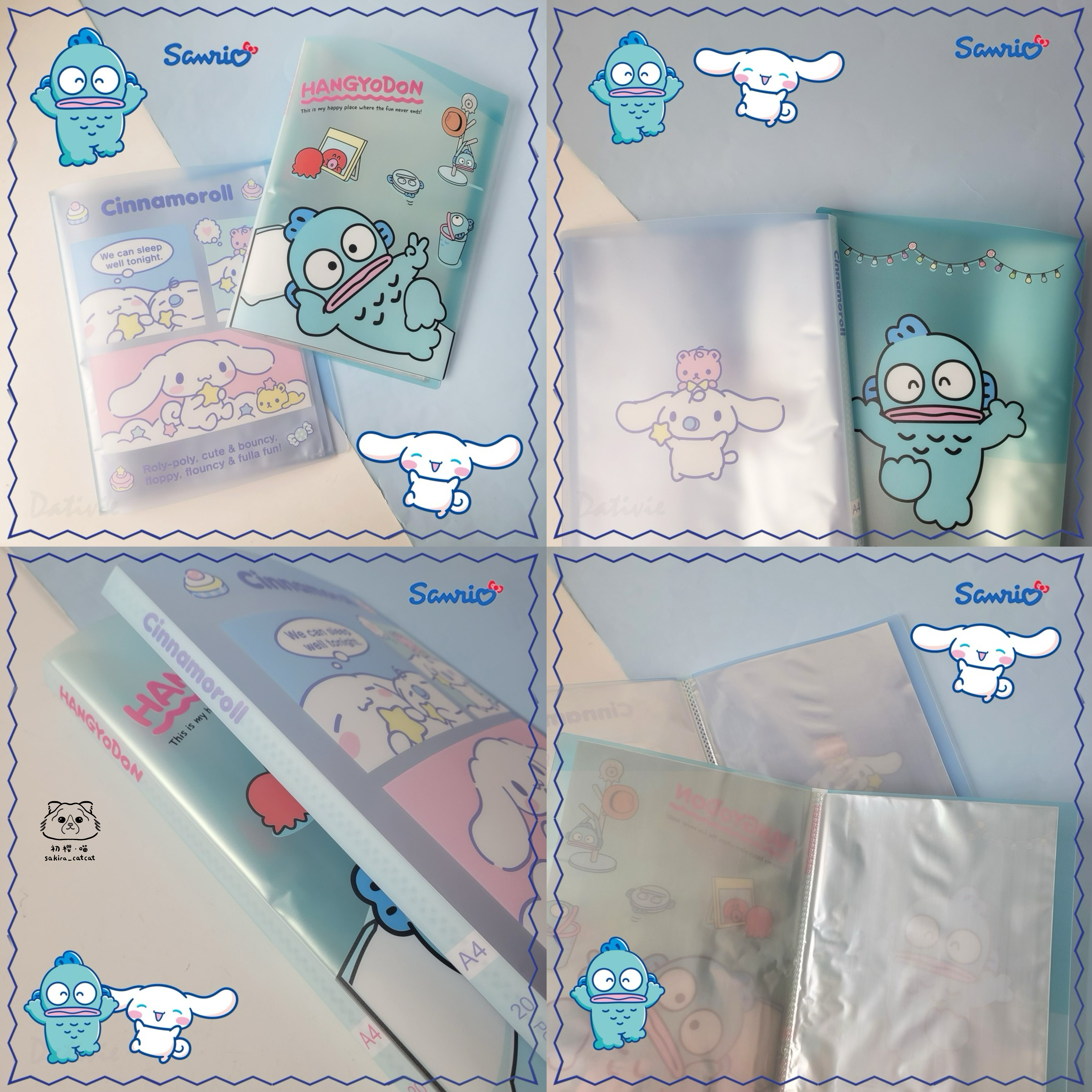 🇹🇼 Sanrio - 20頁A4 File