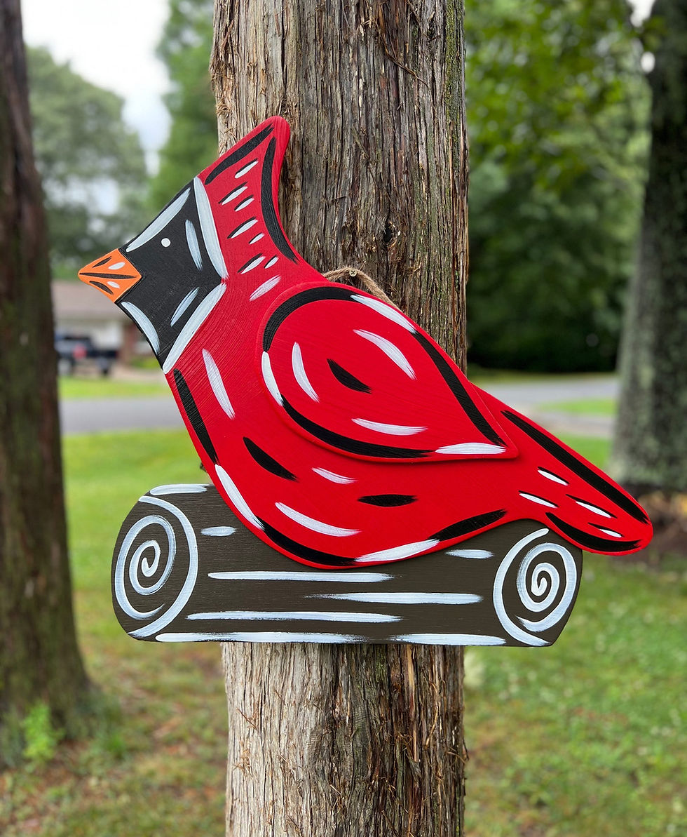 Thumbnail: *TEMPLATE* Yeager 3D Cardinal/Bird Design