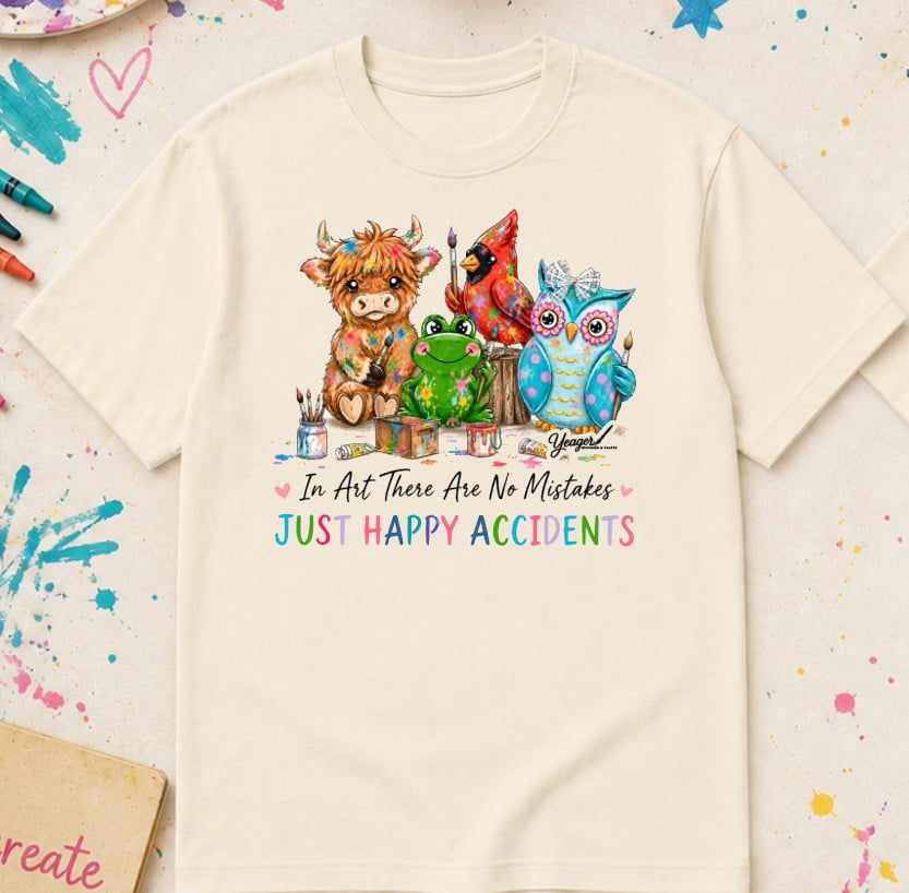 Thumbnail: Yeager Snowmen Front/Back DesignTshirt