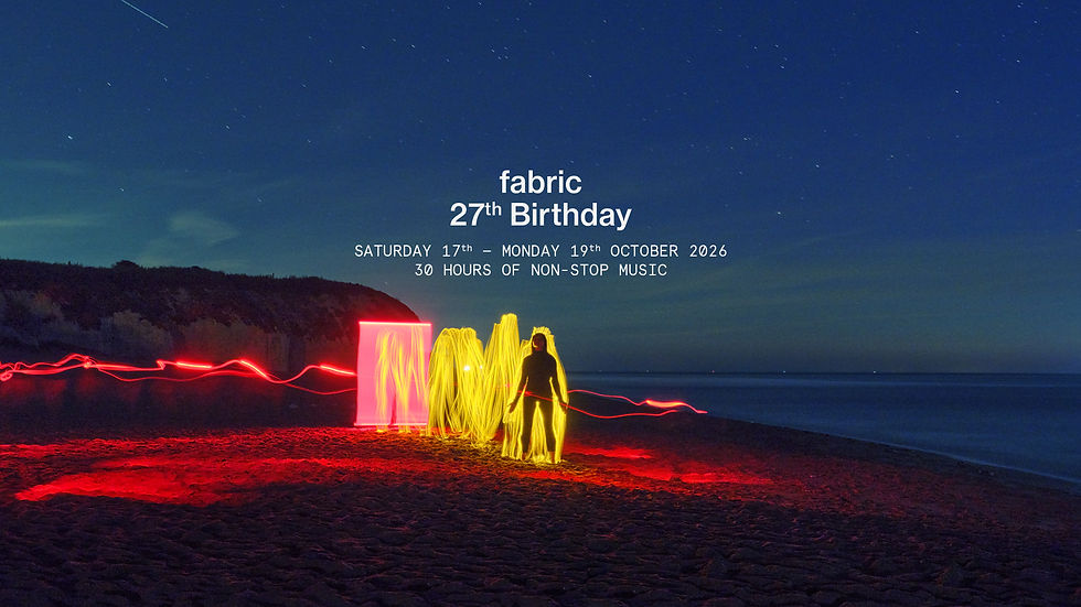 FABRIC 27TH BIRTHDAY