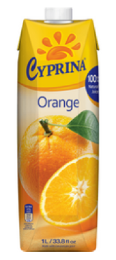CYPRINA ORANGE FRUIT DRINK 1L