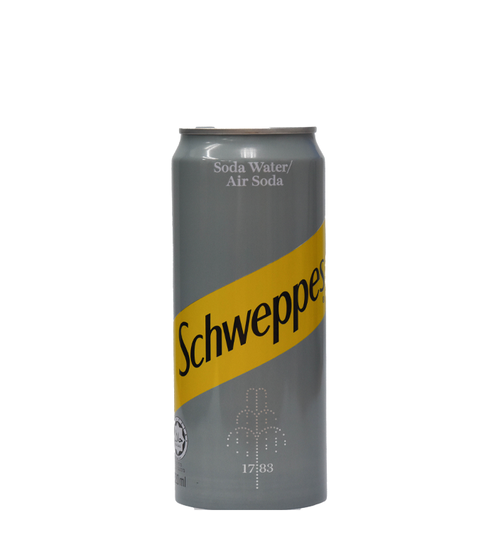 SCHWEPPES SODA WATER