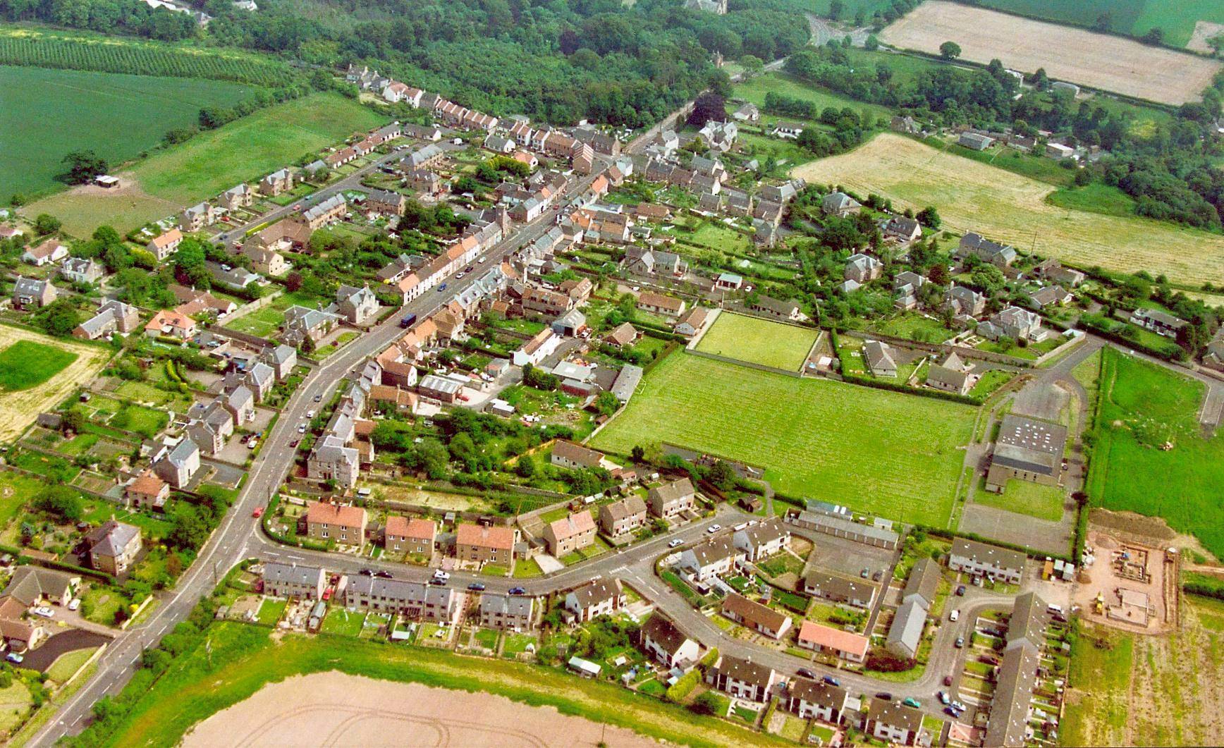 Aerialphotos Eyemouth Ayton Local History Society
