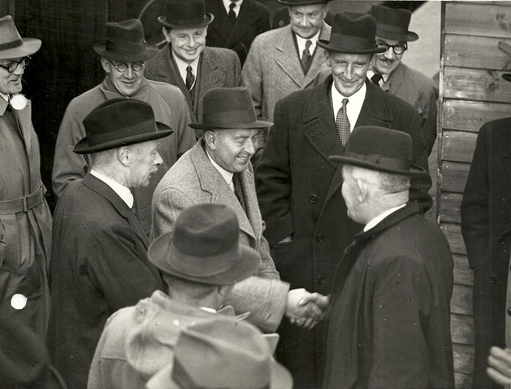 Eustace Missenden at Ayton Station
