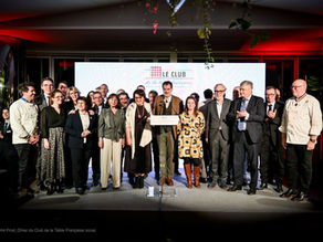 Grand Dîner du Club de la Table française au Salon International de l'Agriculture