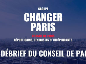 Conseil de Paris du 5 au 8 juillet 2022