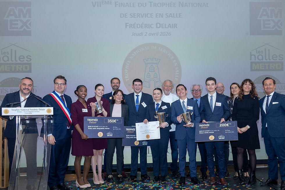 Récompenser les jeunes talents du service en salle avec le Trophée national Frédéric Delair
