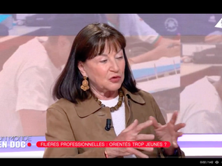 Emission "Un monde en doc" sur l'apprentissage et l'enseignement professionnel / Public Sénat