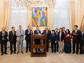 Accueil de Tô Lâm, Président du Vietnam, au Sénat