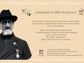 Hommage à un héros oublié de Shanghai à l'Assemblée nationale