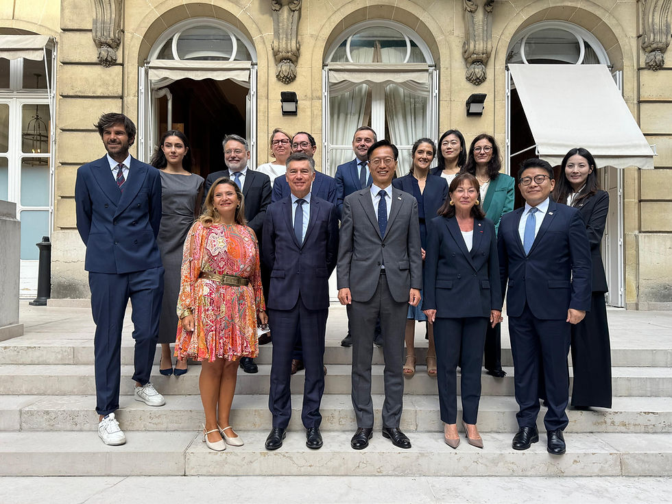 Entretien avec le Ministre de la Propriété intellectuelle de la Corée du Sud