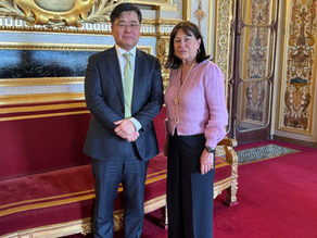 Échanges avec M. KIM Byungjun, chargé d’affaires de l’ambassade de la République de Corée en France