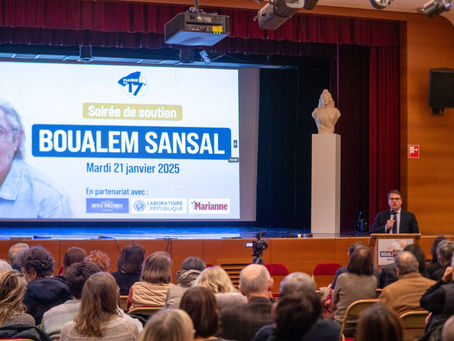 Grande soirée de soutien en faveur de la libération de Boualem Sansal à la Mairie du 17e