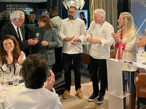 Déjeuner-débat sur le thème "La culture culinaire au service de la dénutrition" autour de Christian Têtedoie, Chef étoilé, Meilleur Ouvrier de France